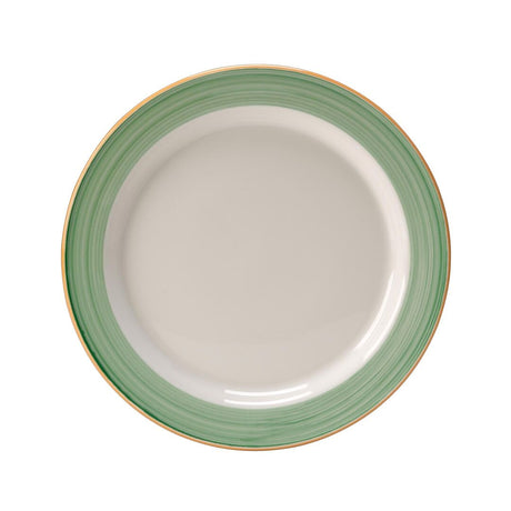 Rio Green Slimline Plate 27cm (10 5/8") - Pack 24