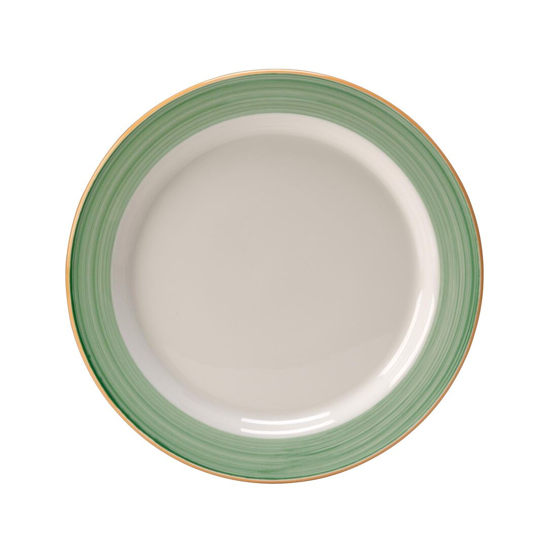 Rio Green Slimline Plate 20.25cm (8") - Pack 24