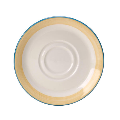 Rio Yellow D/W Saucer 14.5cm (5 3/4") - Pack 36
