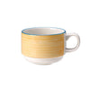 Rio Yellow Slimline Stacking Cup 20cl (7oz) - Pack 36