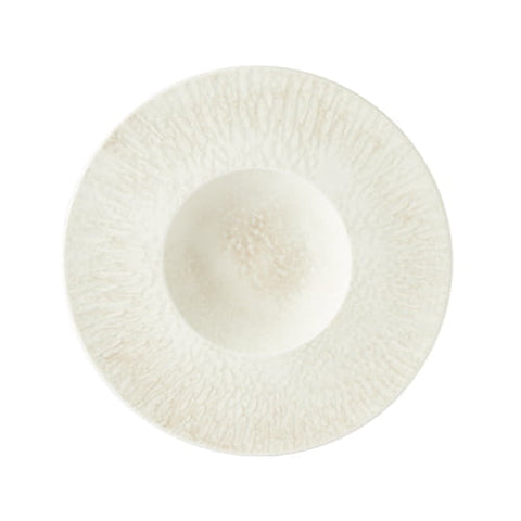 Tense Wide Rim Gourment Plate 25cm/9.8" - Pack 4