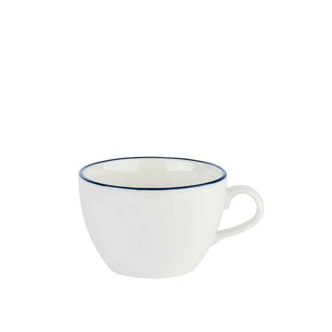 Modest Navy Cappuccino Cup 270ml / 9.5oz - Pack 12