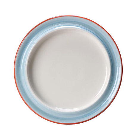 Rio Blue Plate 26cm (10 1/4") - Pack 6
