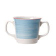 Rio Blue Double Handled Mug 28.5cl (10oz) - Pack 12