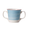 Rio Blue Double Handled Mug 28.5cl (10oz) - Pack 12