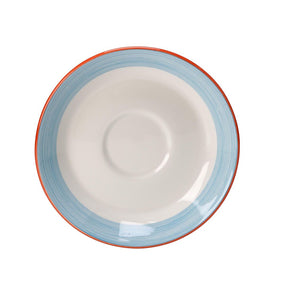 Rio Blue Slimline Saucer 15.25cm (6") - Pack 36