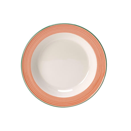 Rio Pink Slimline Soup Plate 21.5cm 39.75cl (8 1/2" 14oz) - Pack 24
