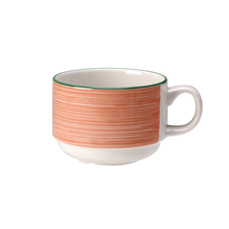 Rio Pink Slimline Stacking Cup 20cl (7oz) - Pack 36