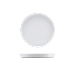 Genware Porcelain Low Presentation Plate 18cm/ 7"
