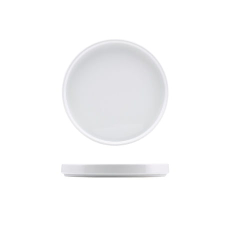 Genware Porcelain Low Presentation Plate 18cm/ 7"