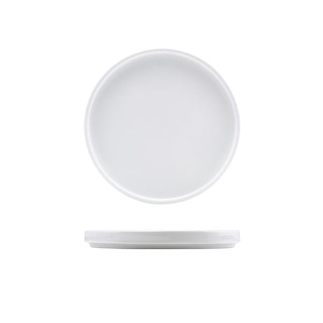 Genware Porcelain Low Presentation Plate 20cm/ 8"