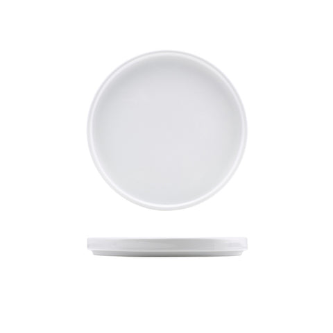 Genware Porcelain Low Presentation Plate 20cm/ 8"