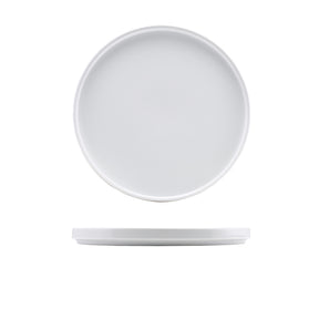 Genware Porcelain Low Presentation Plate 25cm/ 9.75"
