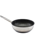 GenWare Non Stick Teflon Stainless Steel Sauteuse Pan 24cm