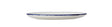 Blue Dapple Oval Coupe Plate 20.25cm (8") - Pack 24