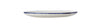 Blue Dapple Oval Coupe Plate 20.25cm (8") - Pack 24