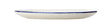 Blue Dapple Oval Coupe Plate 28cm (11") - Pack 12