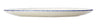 Blue Dapple Oval Coupe Plate 34.25cm (13 1/2") - Pack 12