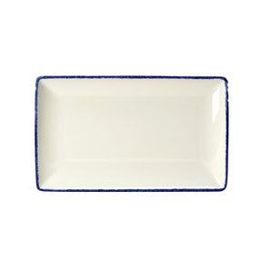 Blue Dapple Rectangle One 27 x 16.75cm (10 5/8 x 6 5/8") - Pack 6