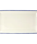 Blue Dapple Rectangle Three 32 x 19cm (12 1/2 x 7 1/2") - Pack 6
