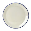 Blue Dapple Coupe Plate 30cm (11 3/4") - Pack 12