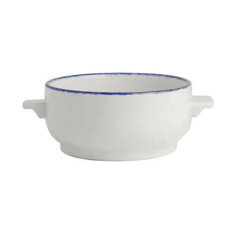 Blue Dapple Casserole Bowl Base 42.5cl (15oz) - Pack 6