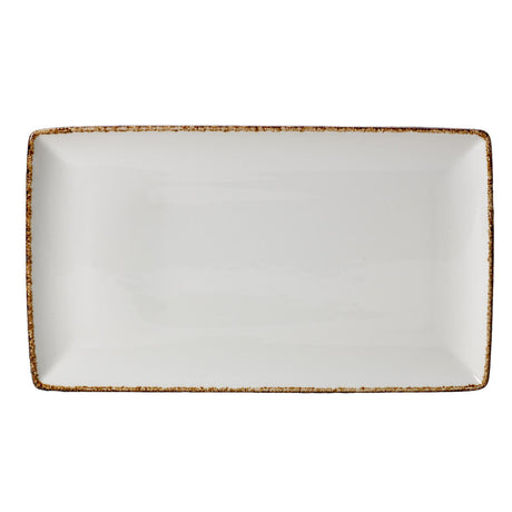 Brown Dapple Rectangle One 27 x 16.75cm (10 5/8 x 6 5/8") - Pack 6