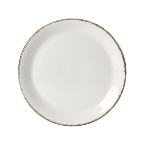 Brown Dapple Coupe Plate 15.25cm (6") - Pack 36