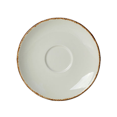 Brown Dapple Liv Saucer 15.25cm (6") - Pack 36
