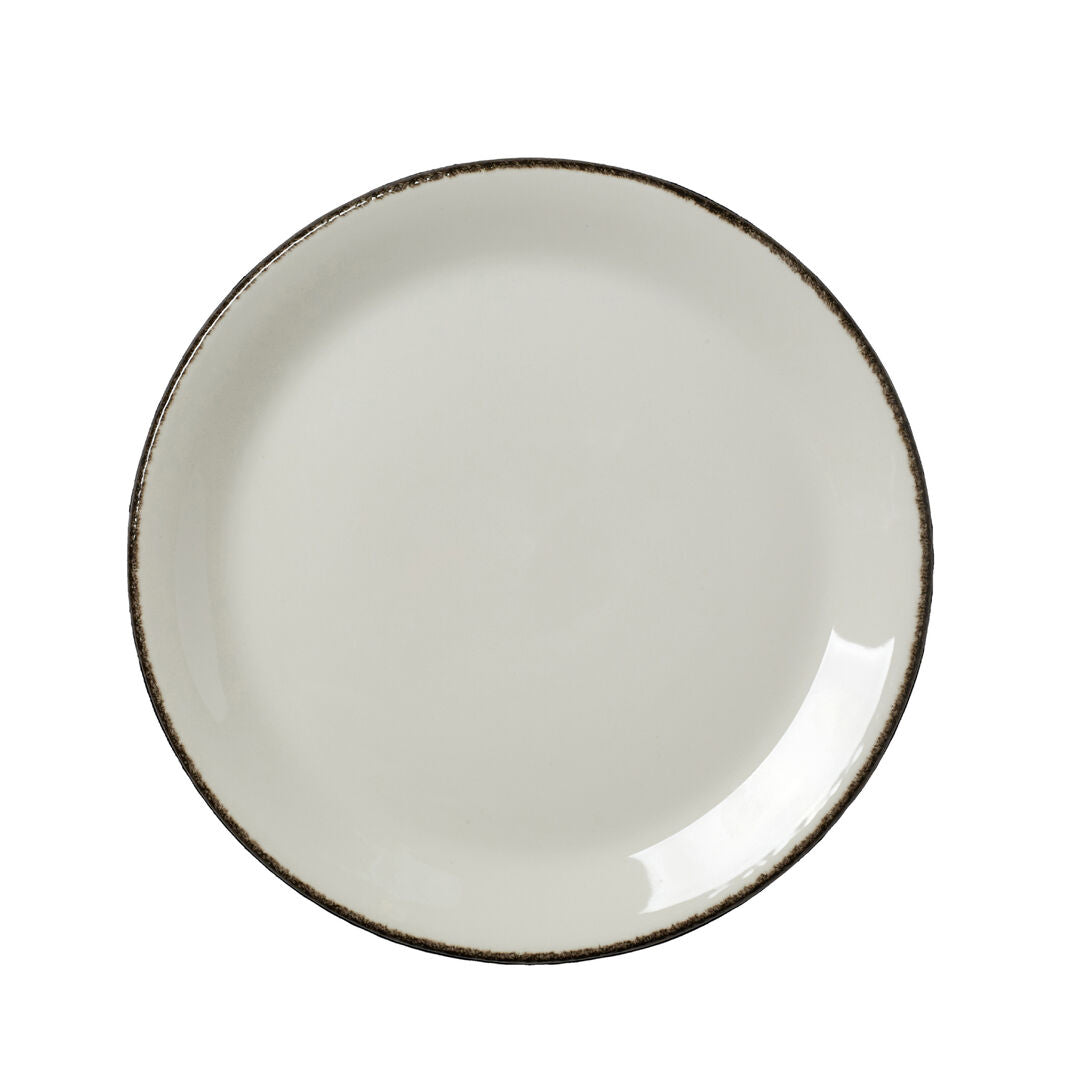 Charcoal Dapple Coupe Plate 25.25cm (10") - Pack 24
