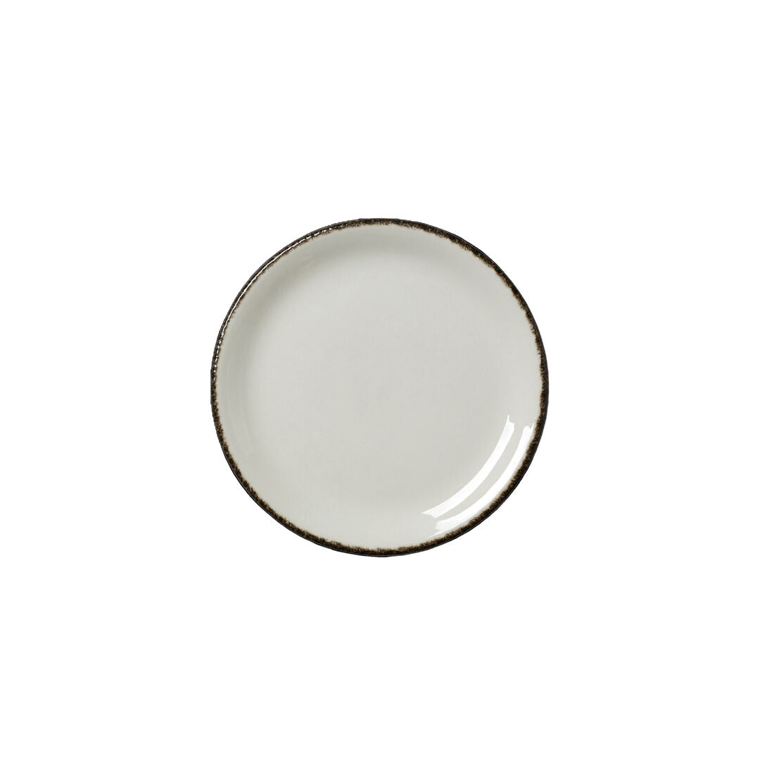 Charcoal Dapple Coupe Plate 15.25cm (6") - Pack 36
