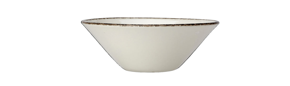 Charcoal Dapple Essence Bowl 16.5cm 58.5cl (6 1/2" 20 3/5oz) - Pack 24