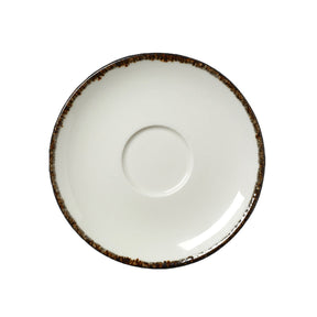 Charcoal Dapple Liv Saucer 15.25cm (6") - Pack 36