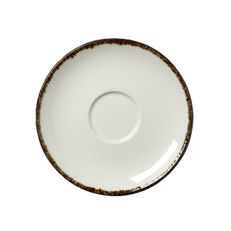 Charcoal Dapple Liv Saucer 15.25cm (6") - Pack 36