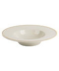 Line Gold Band Pasta Plate 25cm