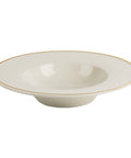 Line Gold Band Pasta Plate 30cm