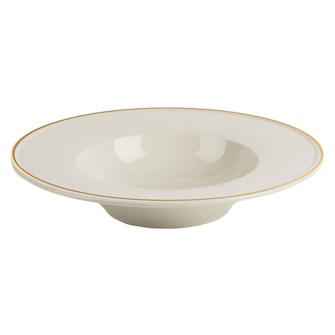 Line Gold Band Pasta Plate 30cm