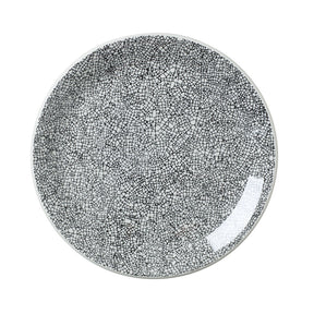 Ink Crackle Black Coupe Plate 25.25cm (10") - Pack 12