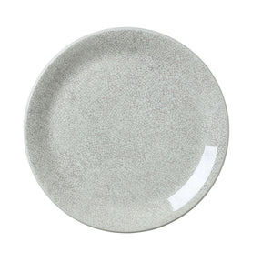 Ink Crackle Grey Coupe Plate 25.25cm (10") - Pack 12