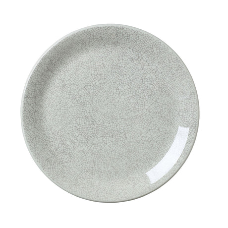 Ink Crackle Grey Coupe Plate 25.25cm (10") - Pack 12
