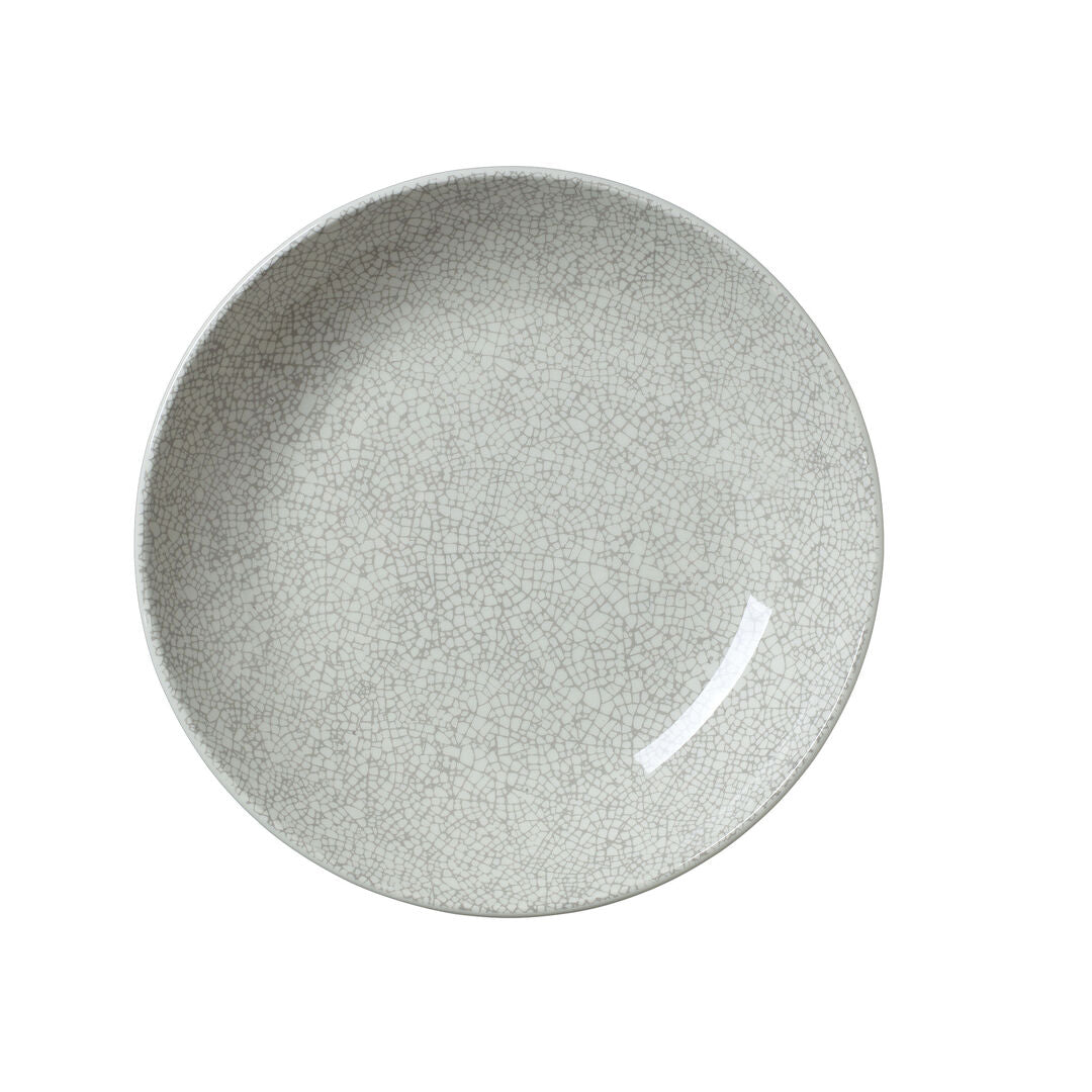 Ink Crackle Grey Coupe Bowl 21.6cm 83.5cl (8 1/2" 29 2/5oz) - Pack 12