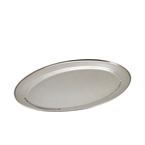GenWare Stainless Steel Oval Flat 50cm/ 20"