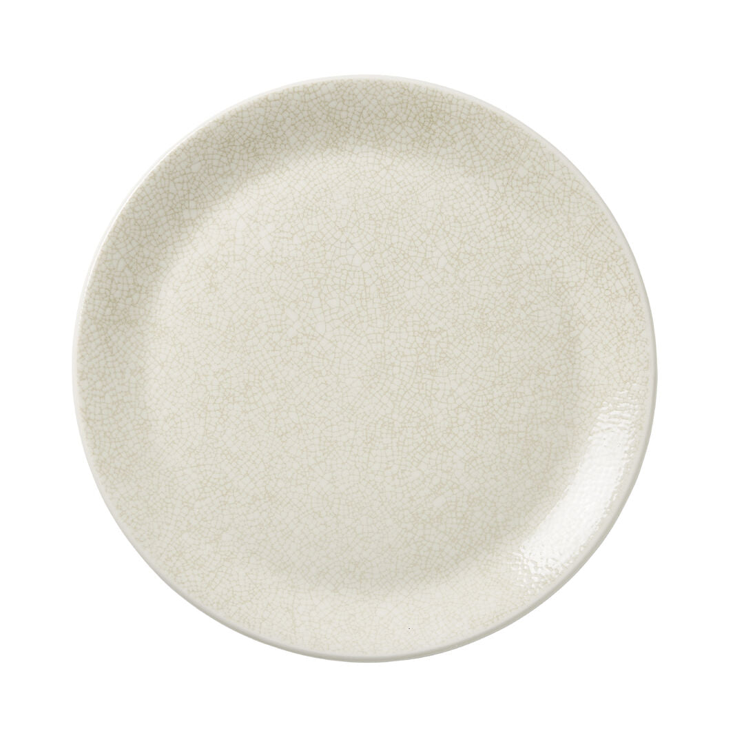 Ink Crackle Taupe Coupe Plate 28cm (11") - Pack 12