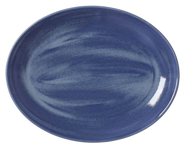 Revolution Bluestone Oval Coupe Plate 34.25cm (13 1/2") - Pack 12