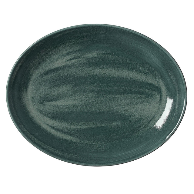 Revolution Jade Oval Coupe Plate 34.25cm (13 1/2") - Pack 12