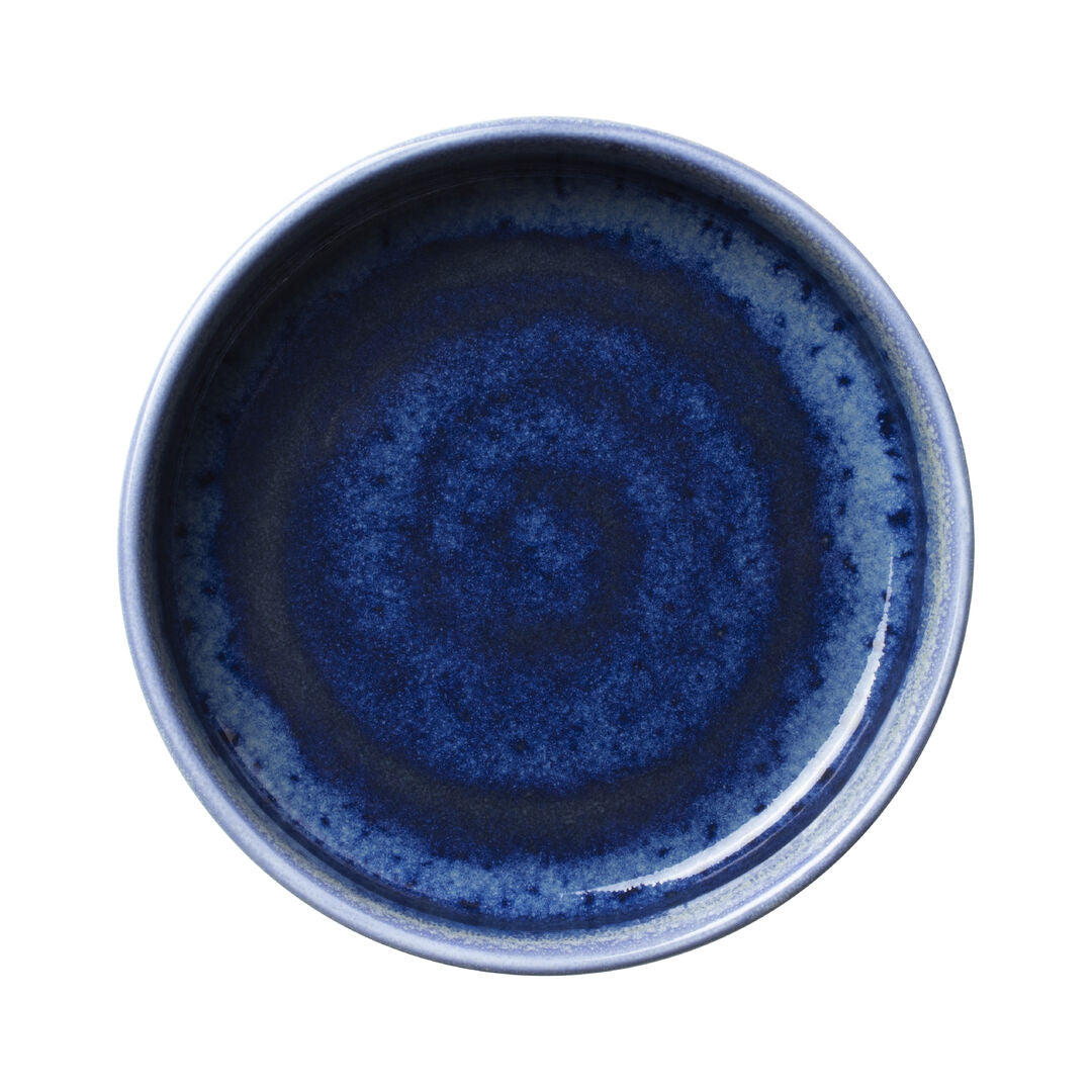 Aurora Vesuvius Lapis Round Stacking Tray 16.5cm (6 1/2") - Pack 12