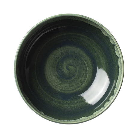 Aurora Vesuvius Burnt Emerald Bowl 17.5cm 98cl (7" 34 1/2oz) - Pack 12