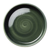 Aurora Vesuvius Burnt Emerald Round Stacking Tray 16.5cm (6 1/2") - Pack 12