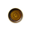 Aurora Vesuvius Amber Round Stacking Tray 10.25cm (4") - Pack 12