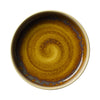 Aurora Vesuvius Amber Round Stacking Tray 20.25cm (8") - Pack 12